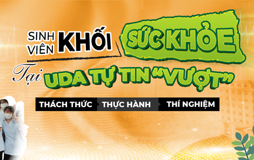Sinh viên Khối Sức khỏe tại UDA tự tin vượt "Thách thức - Thực hành - Thí nghiệm